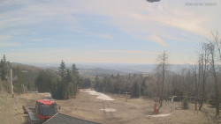 Horní část sjezdovek