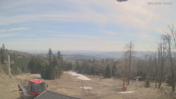 Horní část sjezdovek