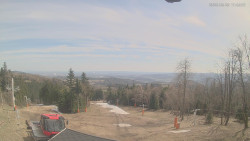 Horní část sjezdovek