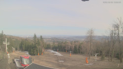 Horní část sjezdovek