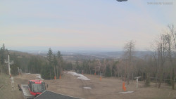 Horní část sjezdovek