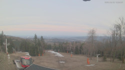 Horní část sjezdovek