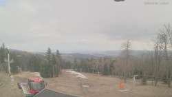 Horní část sjezdovek