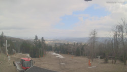 Horní část sjezdovek