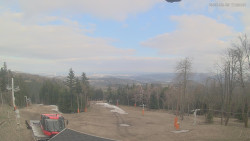 Horní část sjezdovek