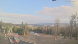 Horní část sjezdovek