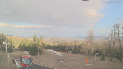 Horní část sjezdovek