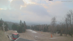 Horní část sjezdovek