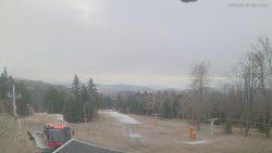 Horní část sjezdovek