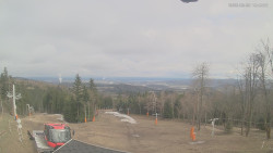 Horní část sjezdovek