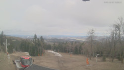 Horní část sjezdovek