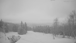 Horní část sjezdovek