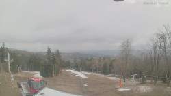 Horní část sjezdovek