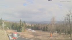 Horní část sjezdovek