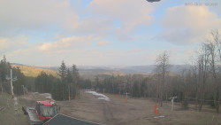 Horní část sjezdovek