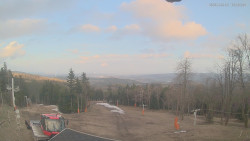 Horní část sjezdovek