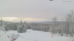 Horní část sjezdovek