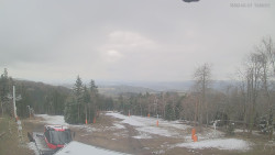 Horní část sjezdovek