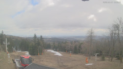 Horní část sjezdovek