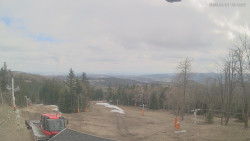 Horní část sjezdovek