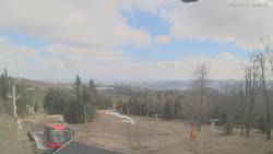 Horní část sjezdovek