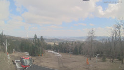 Horní část sjezdovek