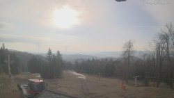 Horní část sjezdovek