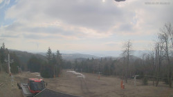 Horní část sjezdovek