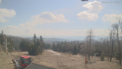 Horní část sjezdovek