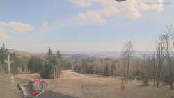 Horní část sjezdovek