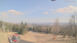 Horní část sjezdovek