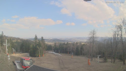 Horní část sjezdovek