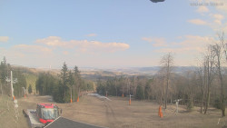 Horní část sjezdovek