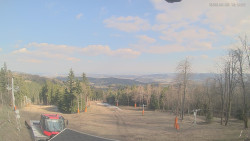 Horní část sjezdovek