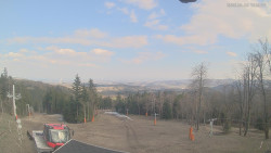 Horní část sjezdovek