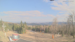 Horní část sjezdovek