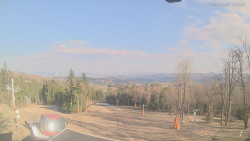 Horní část sjezdovek