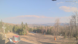 Horní část sjezdovek