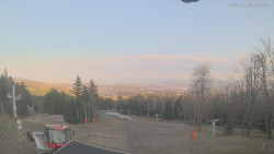 Horní část sjezdovek