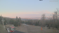 Horní část sjezdovek