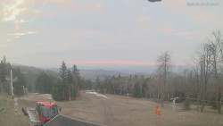 Horní část sjezdovek