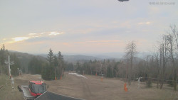 Horní část sjezdovek