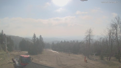 Horní část sjezdovek