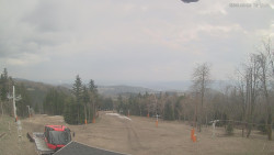 Horní část sjezdovek