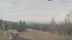 Horní část sjezdovek