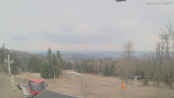 Horní část sjezdovek