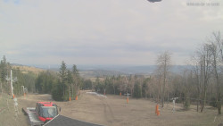 Horní část sjezdovek