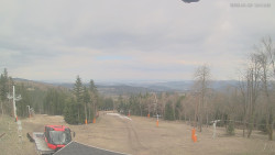 Horní část sjezdovek