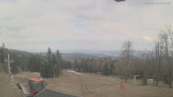 Horní část sjezdovek