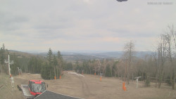 Horní část sjezdovek